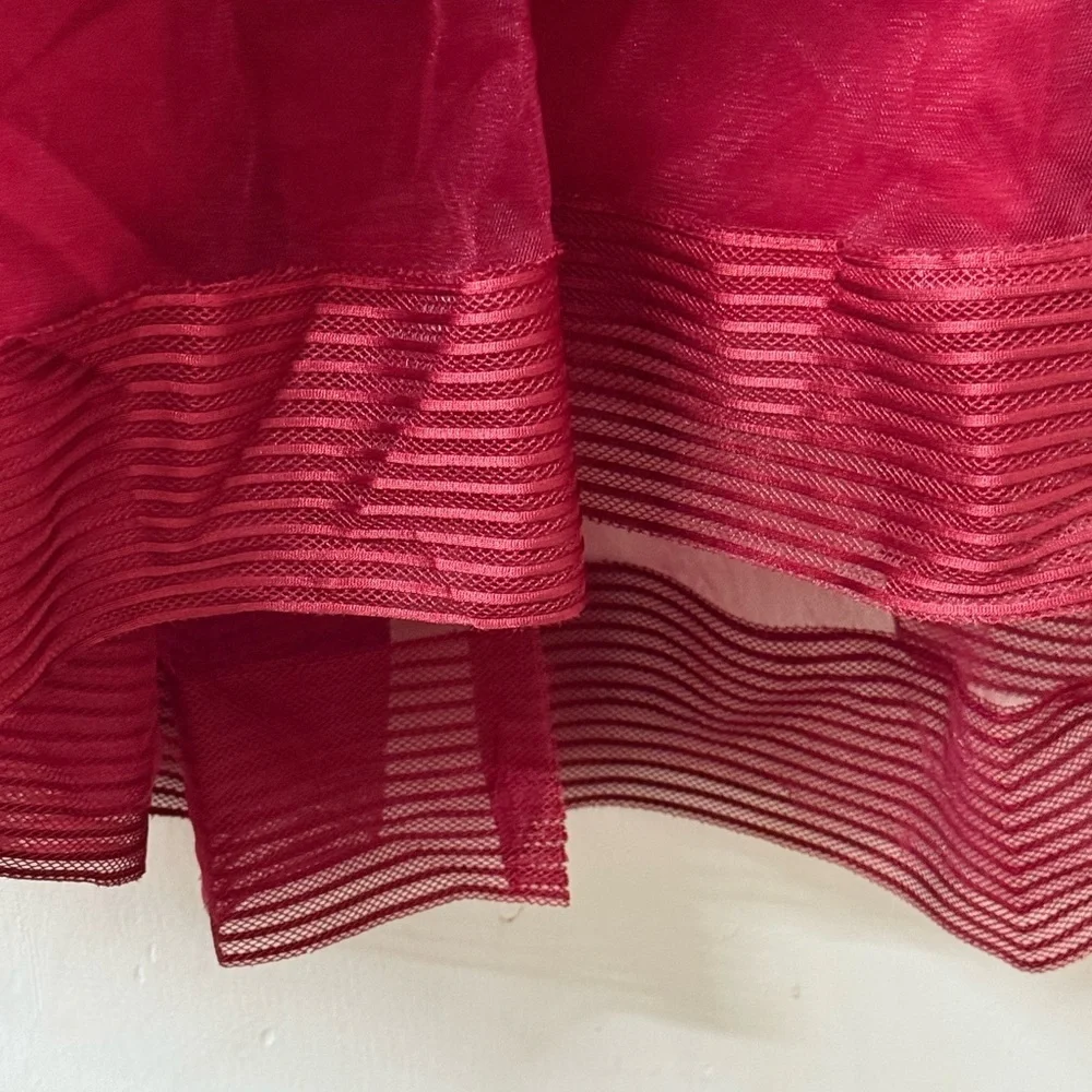 Elegant Kids Formal Dress in Rich Burgundy